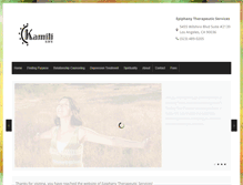 Tablet Screenshot of epiphanytherapylosangeles.com